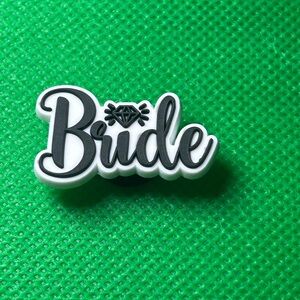 🌼 (5/$10 or 10/$15)NEW “Engagement or Wedding” Croc Charm Collection Bride